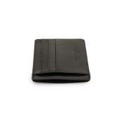 Portcard din piele naturala DiAmanti Vinci Negru 8398